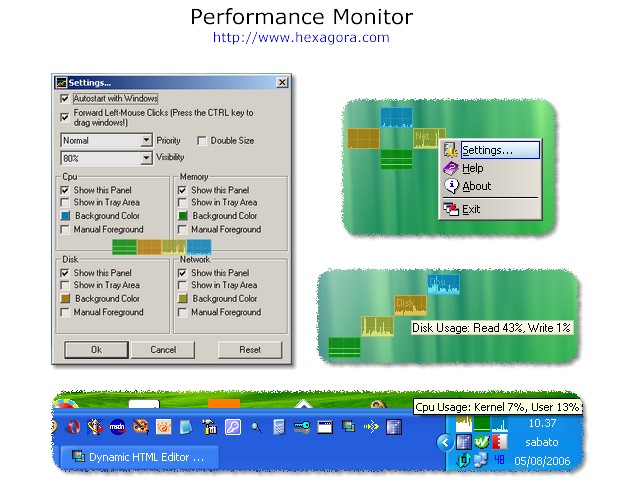 Screenshot for Performance Monitor 4.1